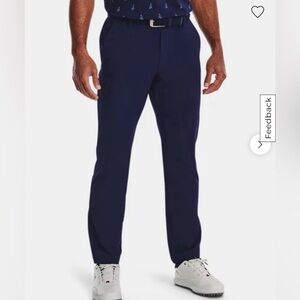 Under Armor UA Men’s Navy Golf Pants Waist 38 Casual